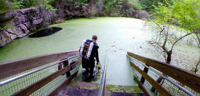 Diving Orange Grove cave system